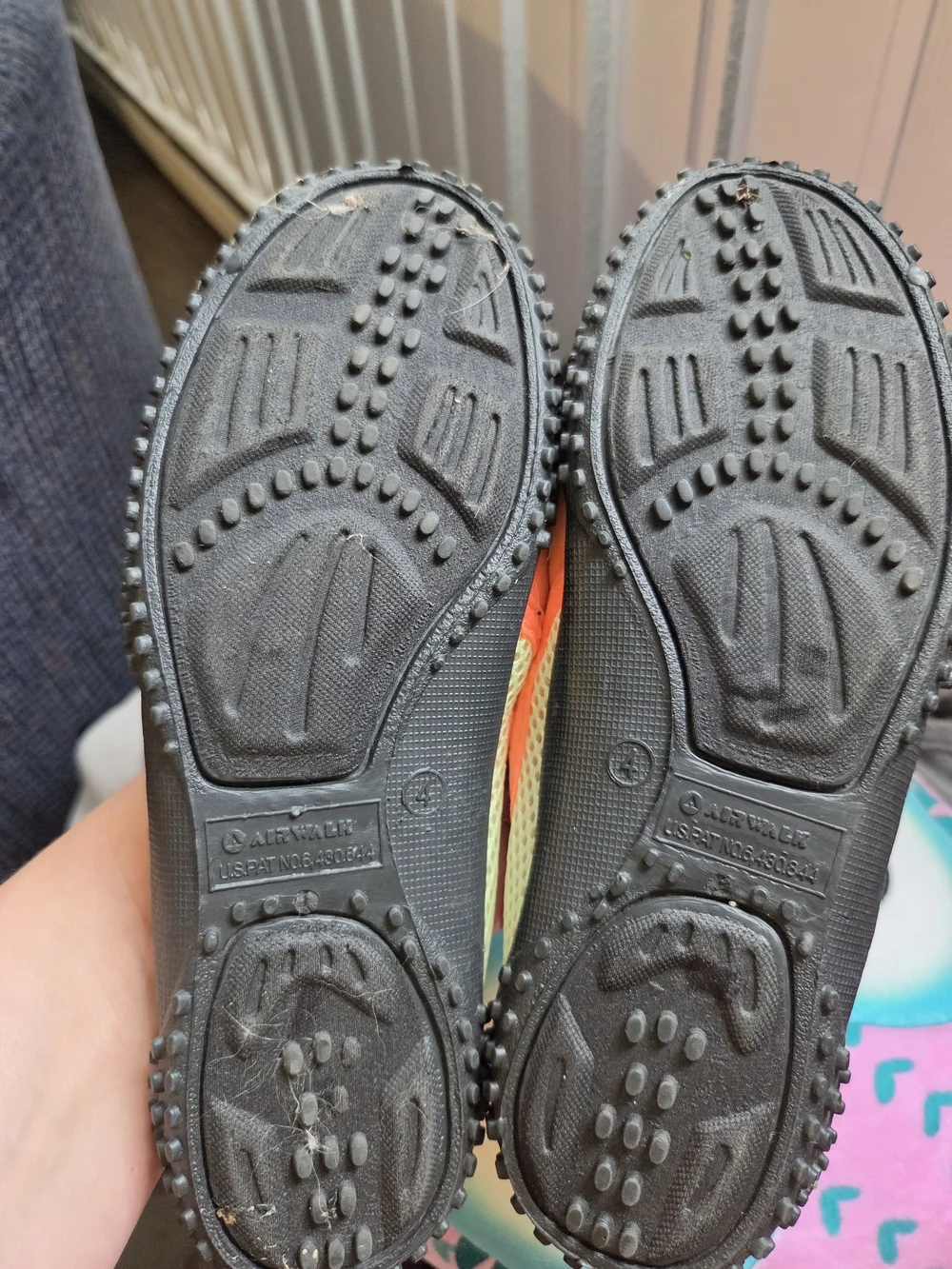 Airwalk Kids Water Shoes Pink and Orange